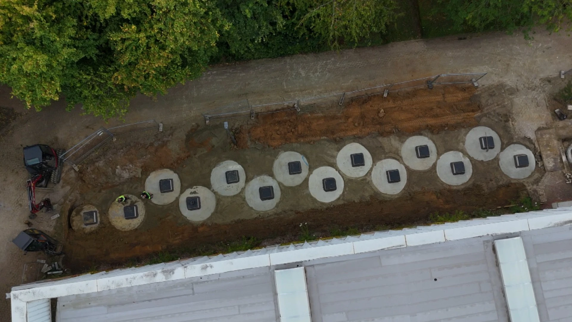 Stedelijk Sportcentrum Demervallei in Aarschot vangt regenwater op voor hergebruik