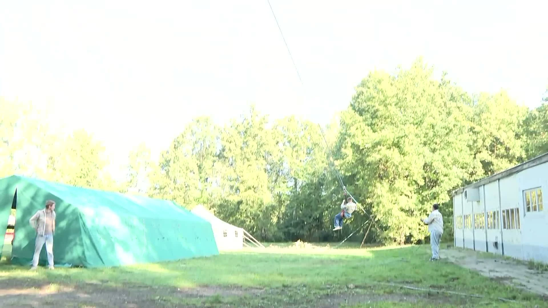 Scouts Boortmeerbeek organiseert startdag met zelfgebouwde kabelbaan: "10 meter hoog en 35 meter lang"