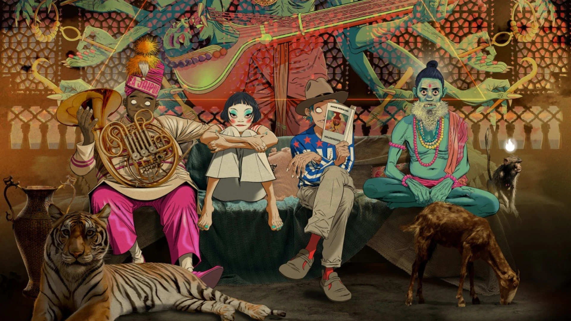 Hoofdafbeelding voor artikel Ook Gorillaz komt volgend…
