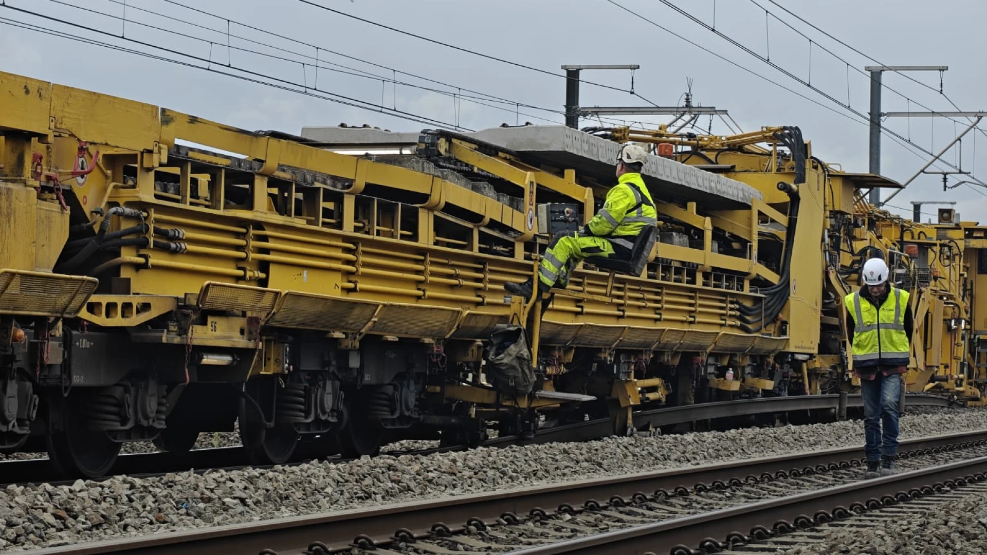 Hoofdafbeelding voor artikel Infrabel werkt met speciale…