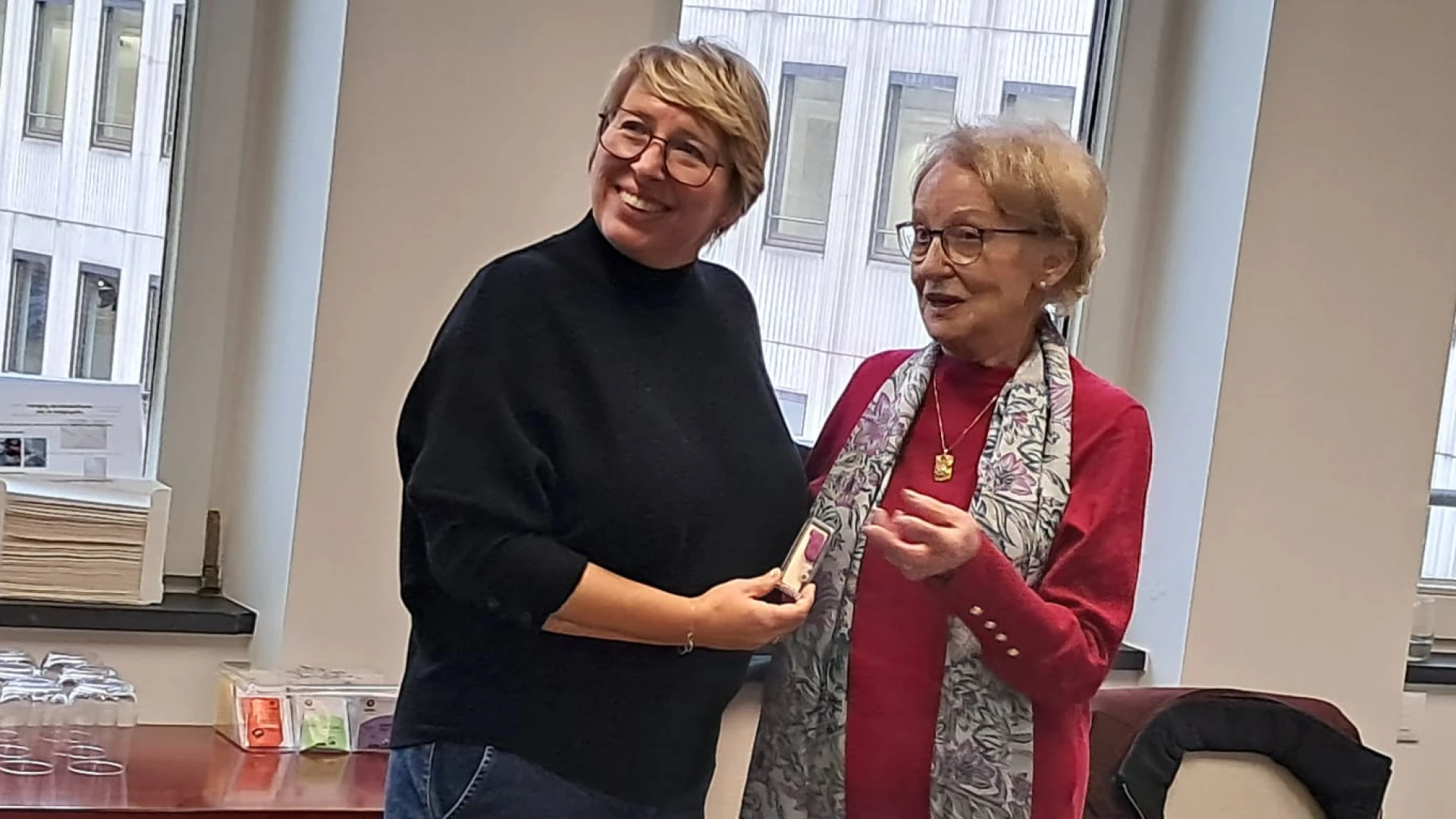 Hoofdafbeelding voor artikel Ina Stabergh, voormalig stadsdichter…