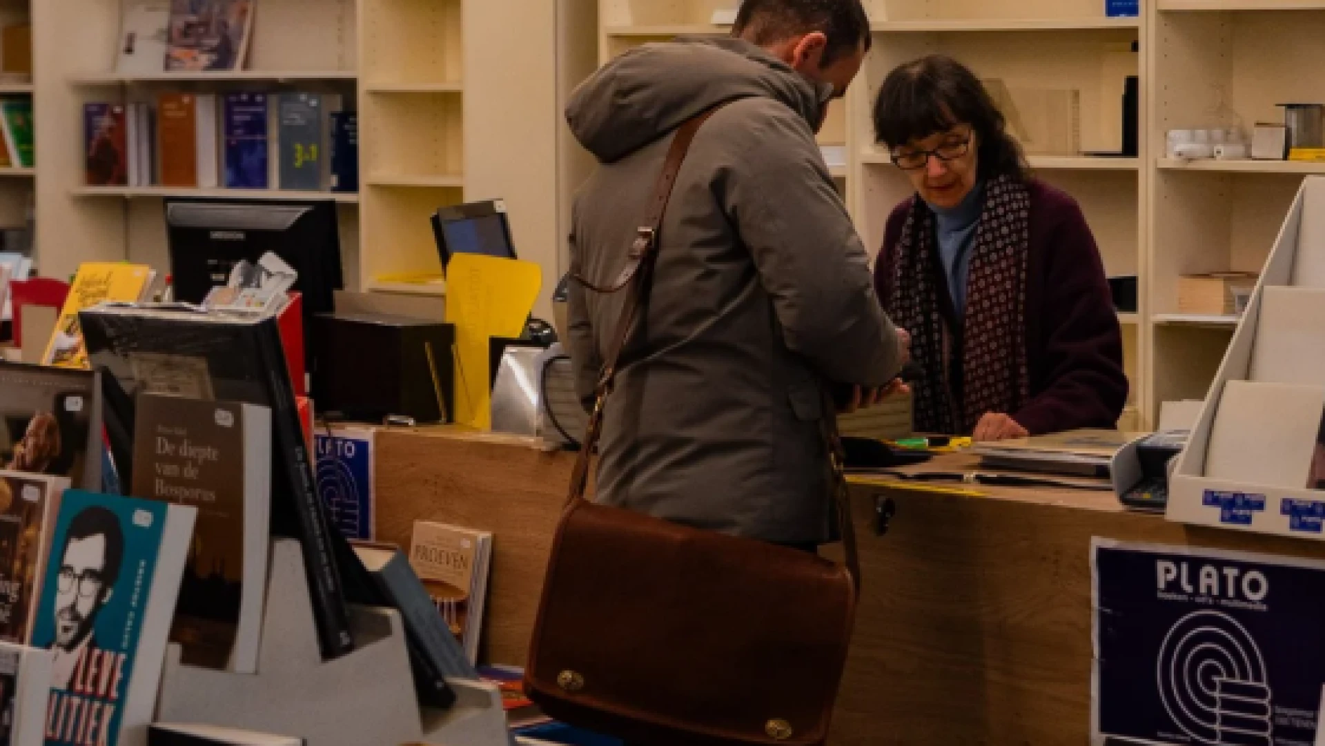 Hoofdafbeelding voor artikel Iconische boekenhandel Plato…