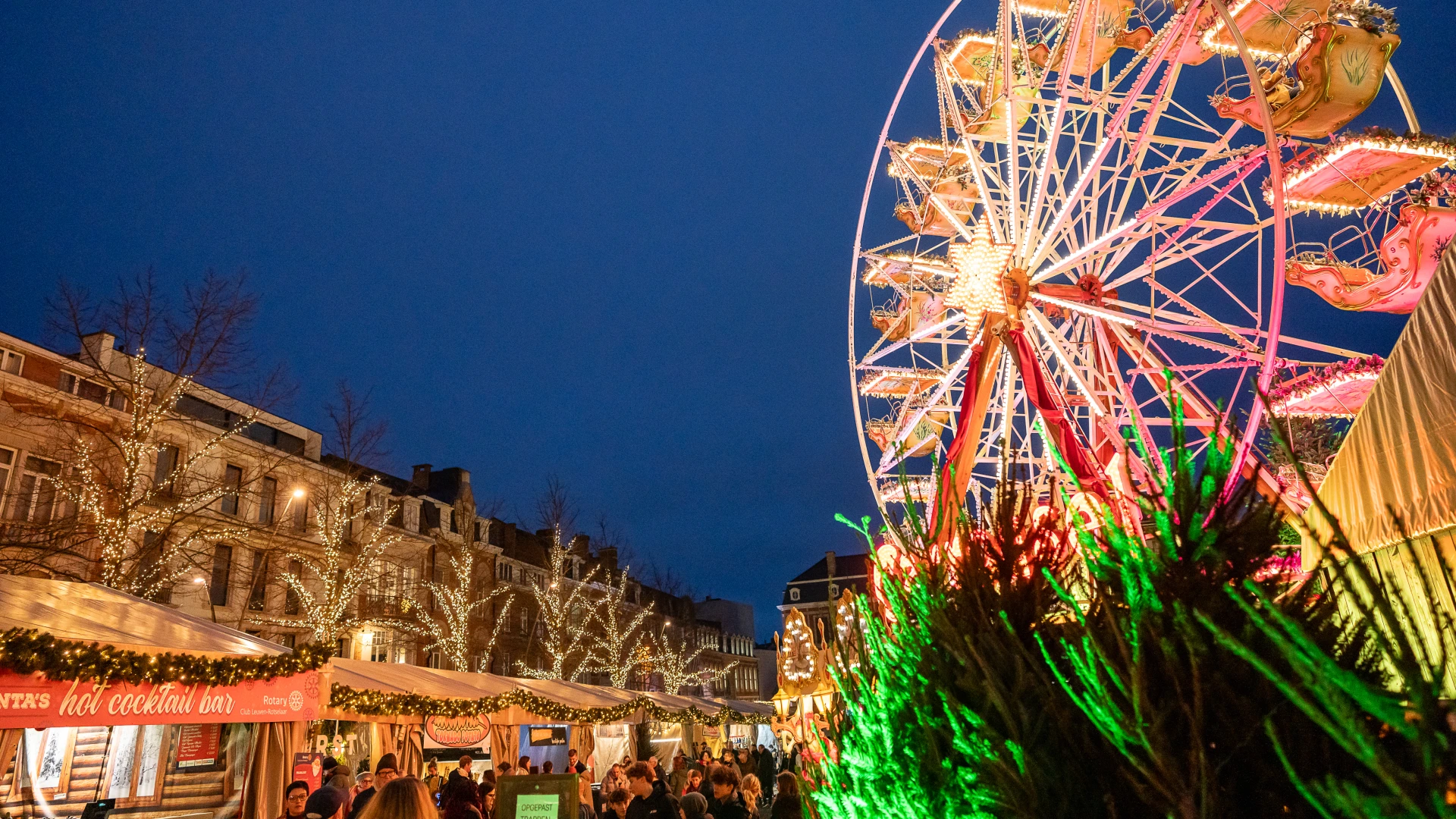Hoofdafbeelding voor artikel 37e editie van Leuvense kerstmarkt…