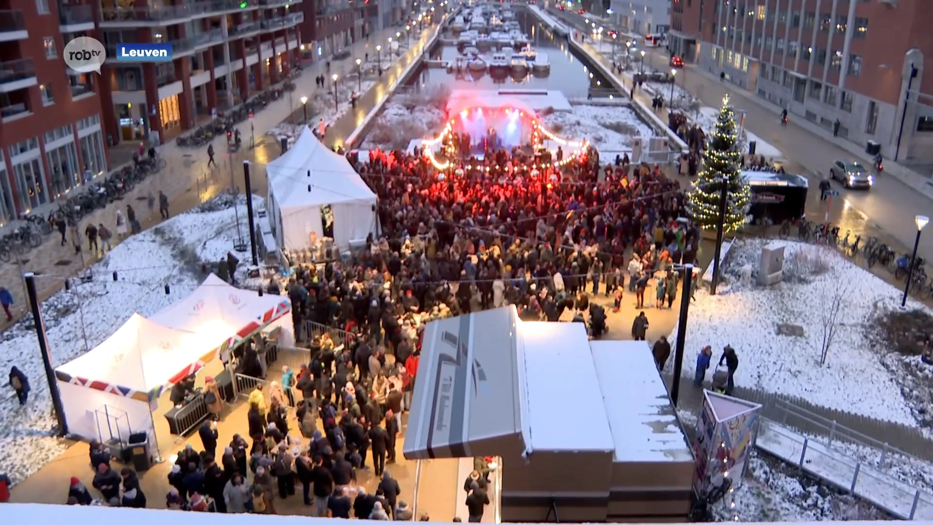 Hoofdafbeelding voor artikel Duizendtal Leuvenaars klinken…