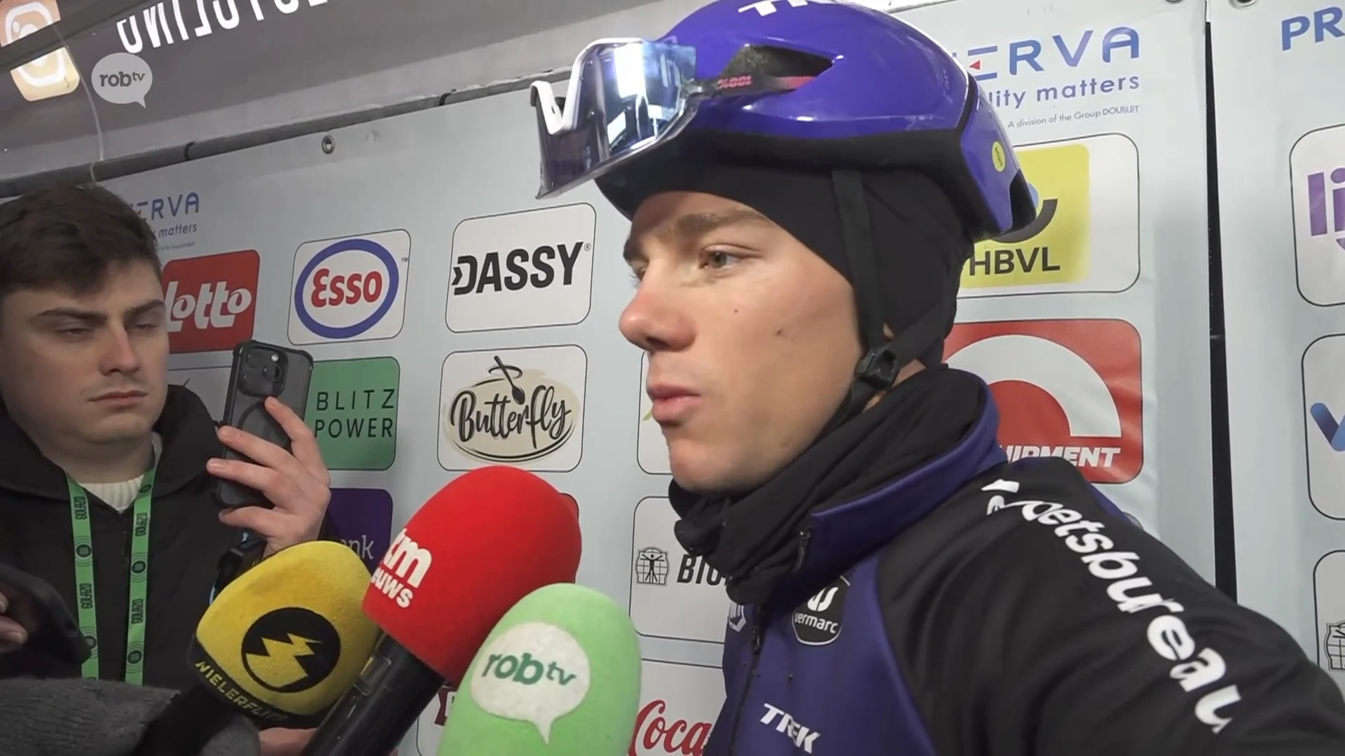 Hoofdafbeelding voor artikel Thibau Nys na verkenning BK-parcours:…