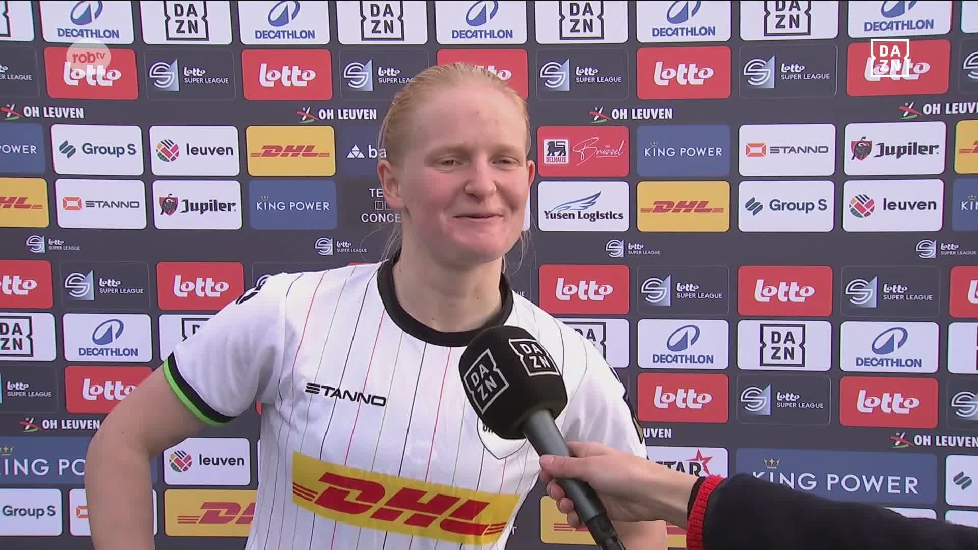 Hoofdafbeelding voor artikel Hattrickheldin Linde Veefkind…