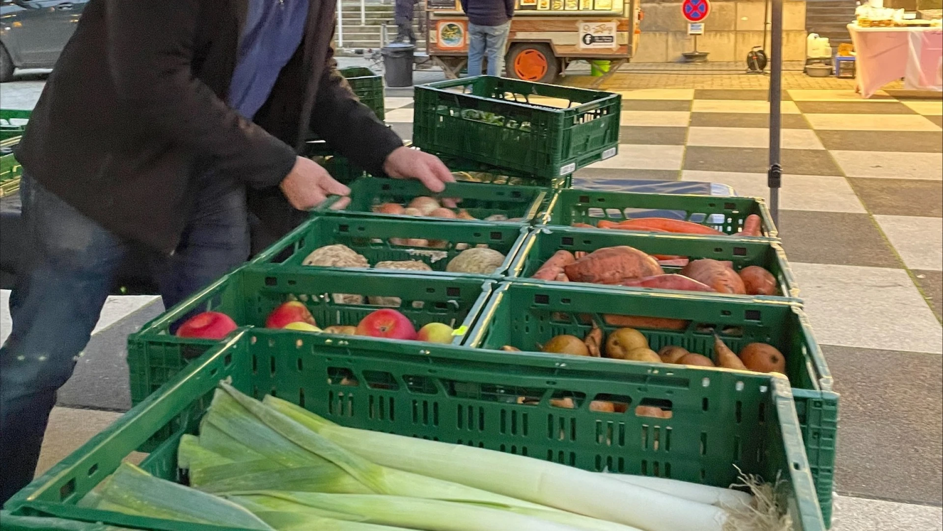 Hoofdafbeelding voor artikel Wekelijkse markt in Zoutleeuw…