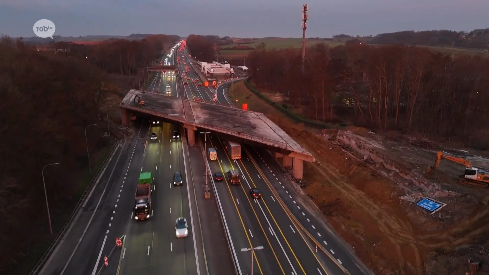 Hoofdafbeelding voor artikel E40 dit weekend volledig afgesloten…