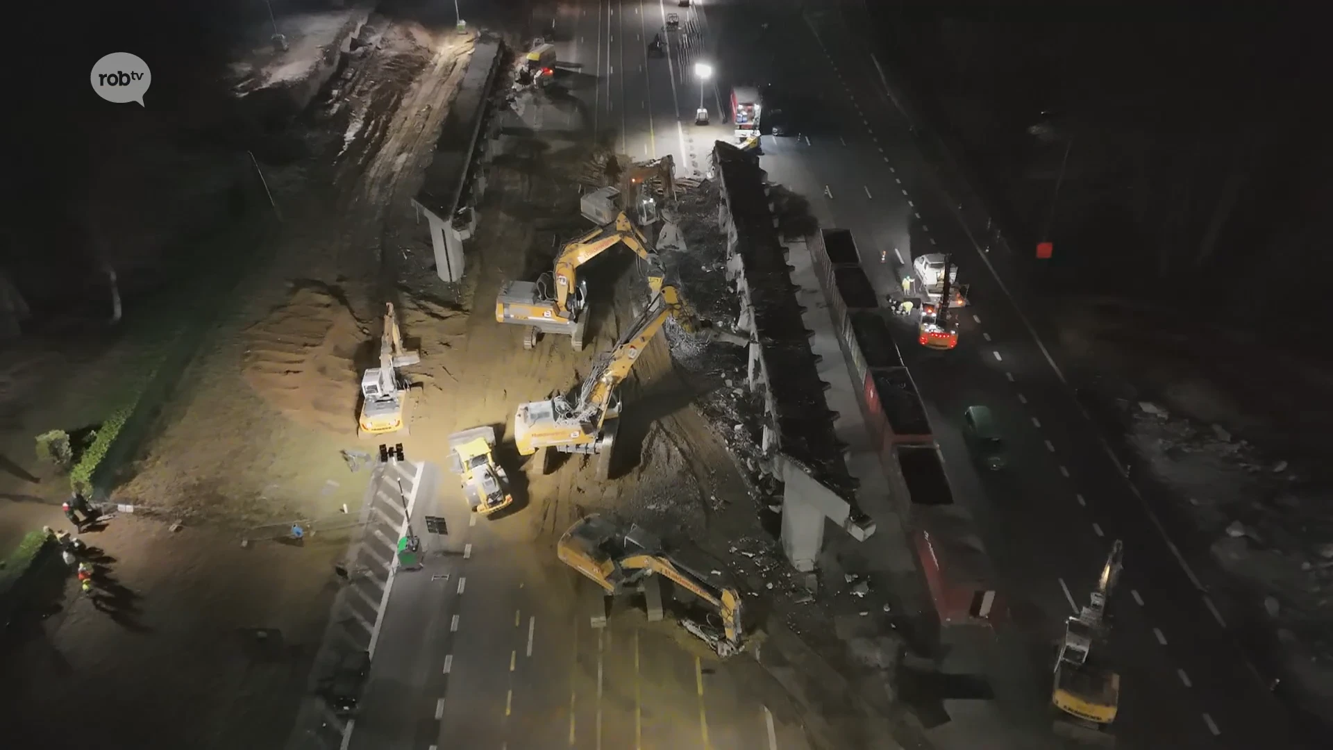 Hoofdafbeelding voor artikel Brug over E40 in Bertem succesvol…