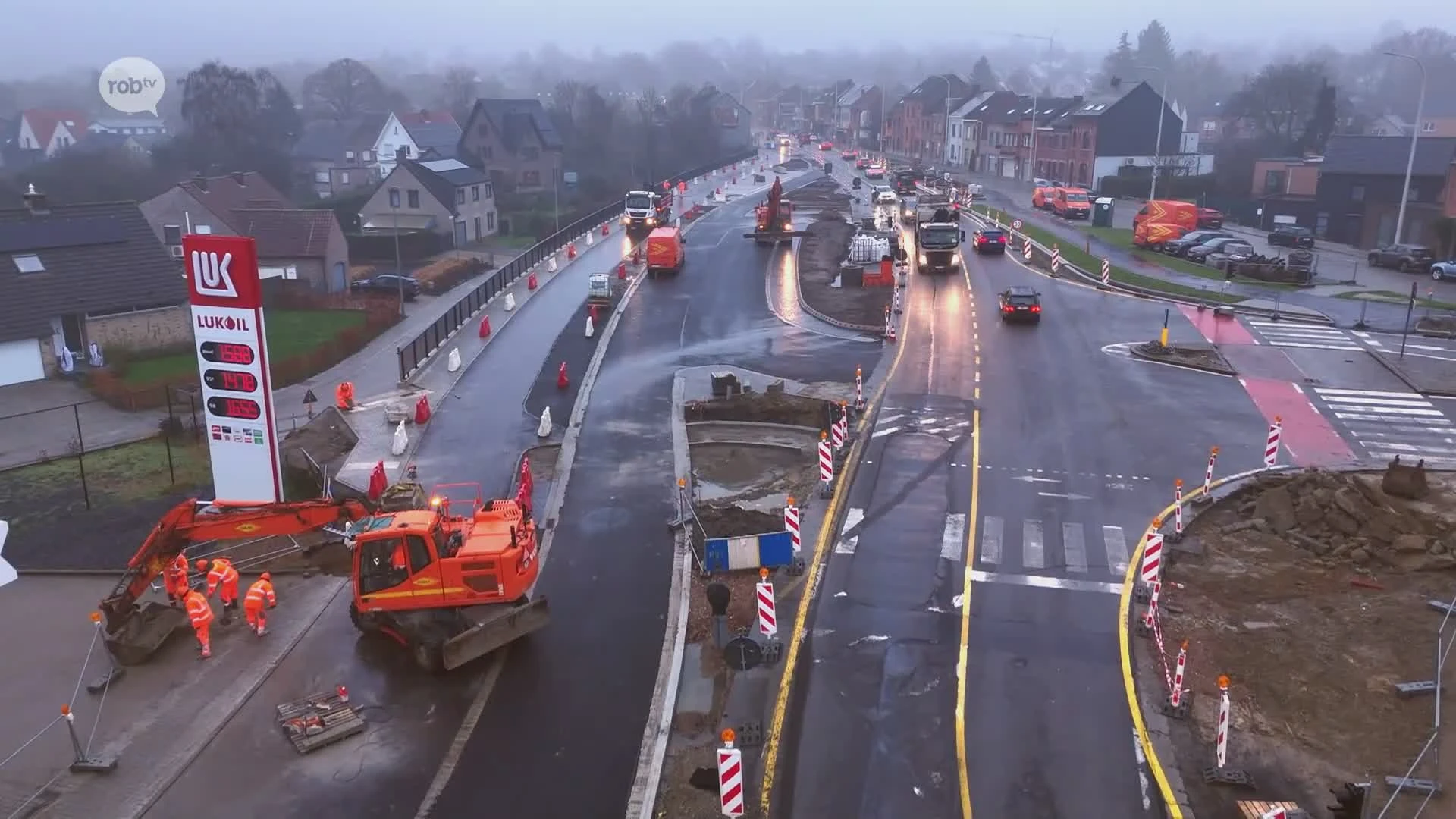 Hoofdafbeelding voor artikel Werken aan Omleiding in Herent…