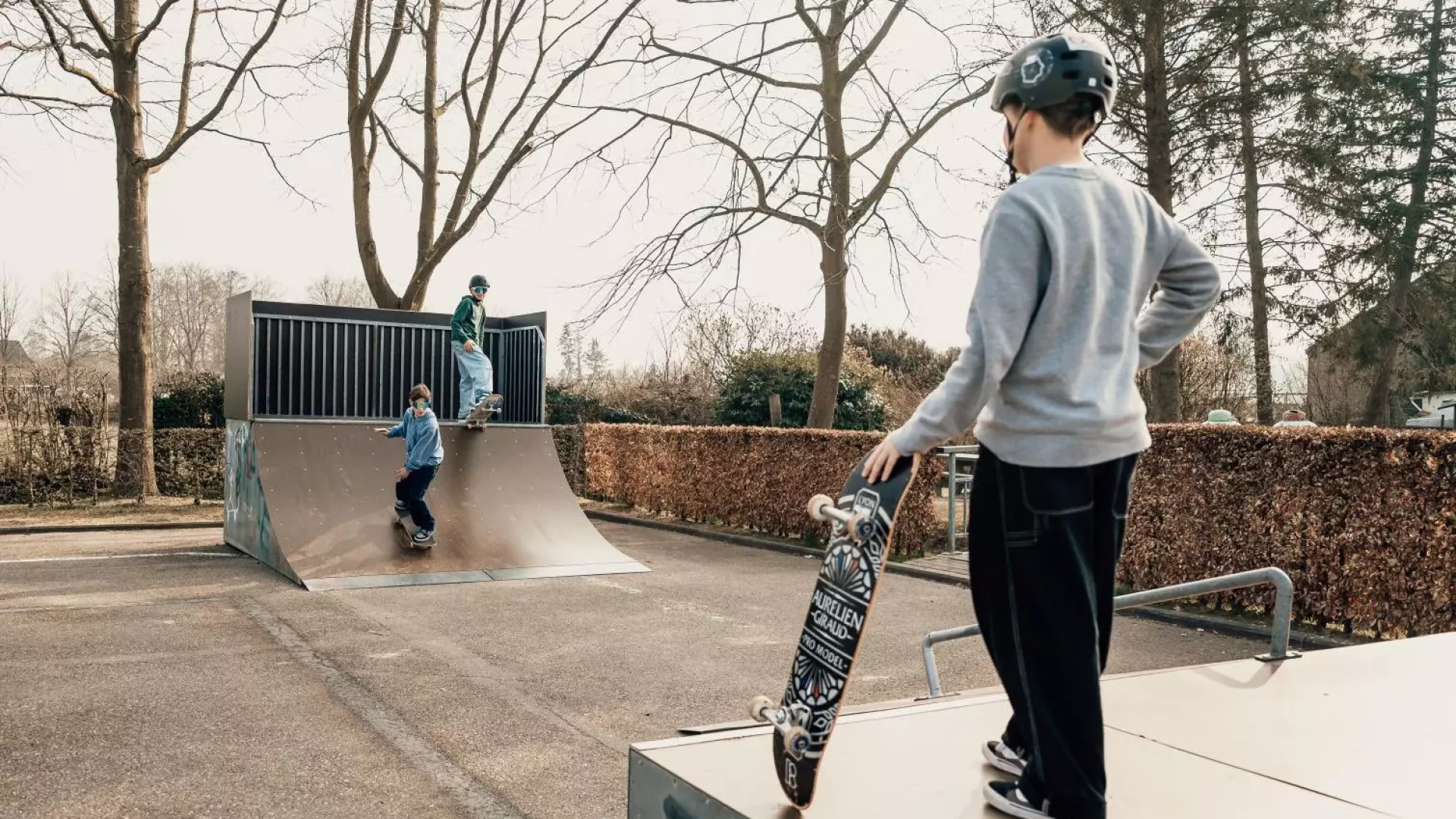 Hoofdafbeelding voor artikel Nieuw skatepark aan Tiensestraat…