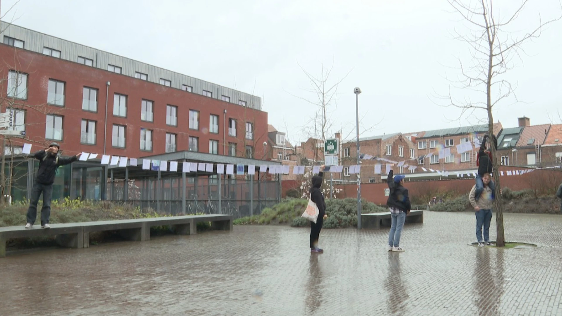 Hoofdafbeelding voor artikel Studentenactie tegen gelekte…