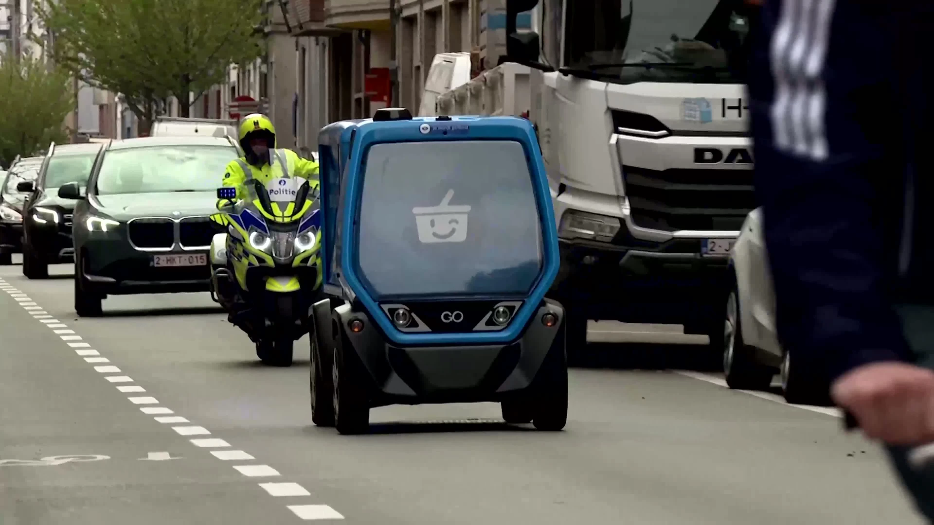 Hoofdafbeelding voor artikel Onbemande boodschappenwagen…