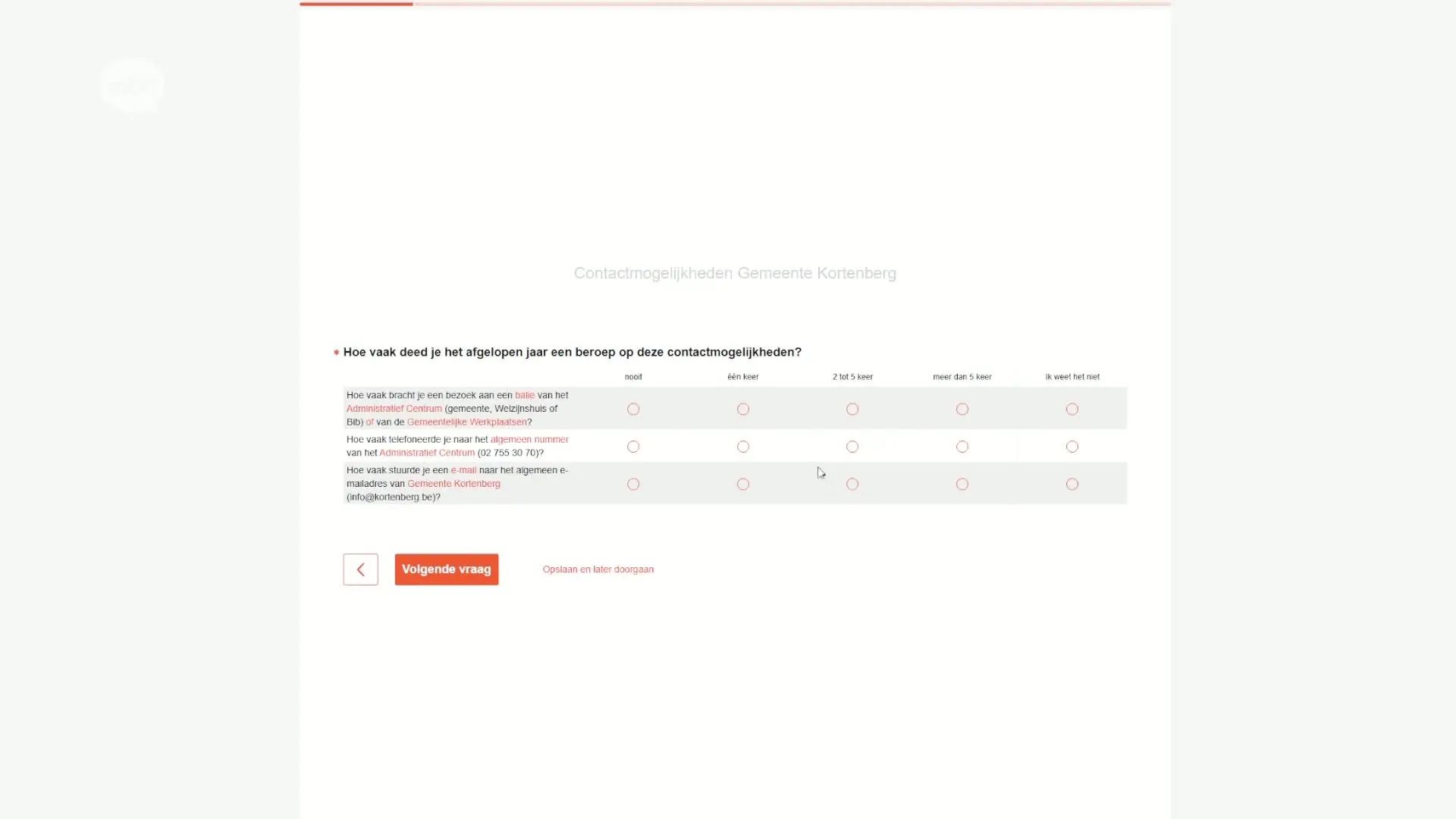 Hoofdafbeelding voor artikel Kortenberg lanceert bevraging…