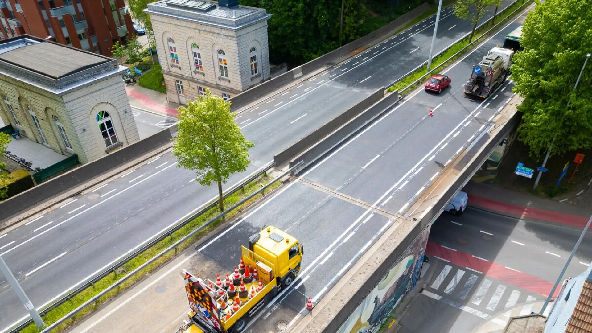 Hoofdafbeelding voor artikel Werken aan brug Brusselsepoort…