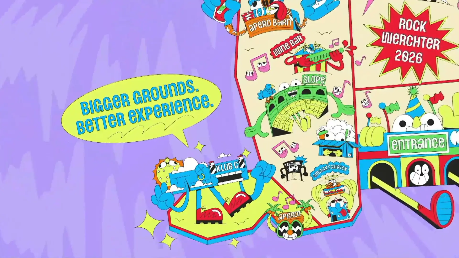 Hoofdafbeelding voor artikel Festivalterrein Rock Werchter…