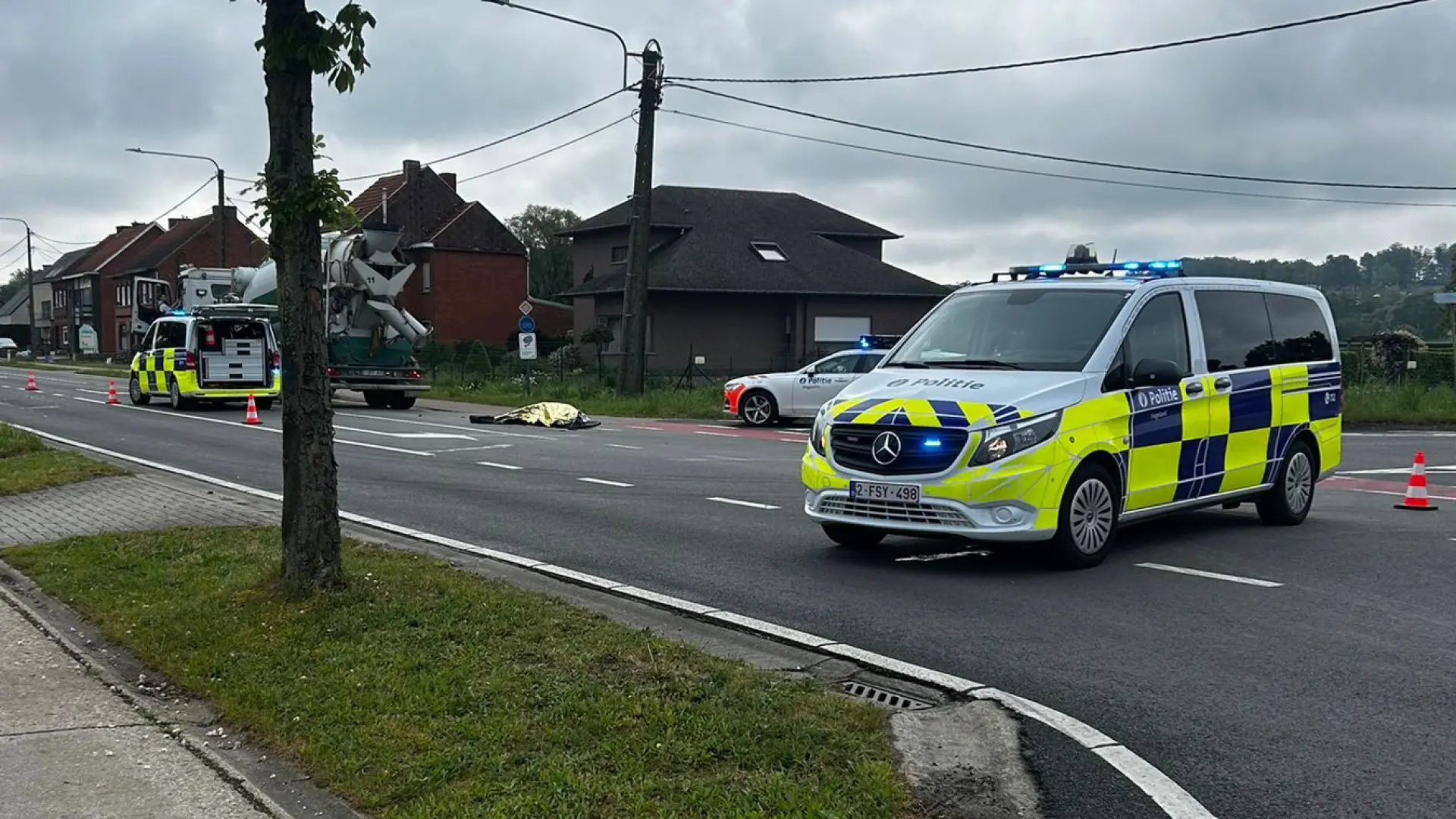 Hoofdafbeelding voor artikel Dertiger zwaargewond na verkeersongeval…