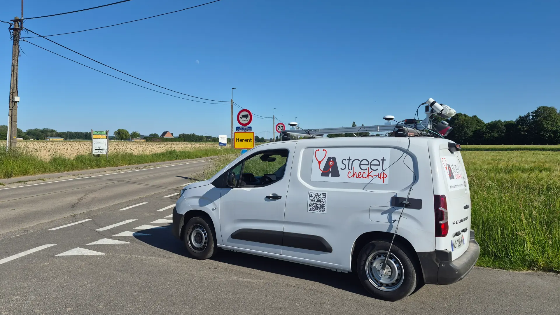 Hoofdafbeelding voor artikel Herent brengt staat van wegdek…