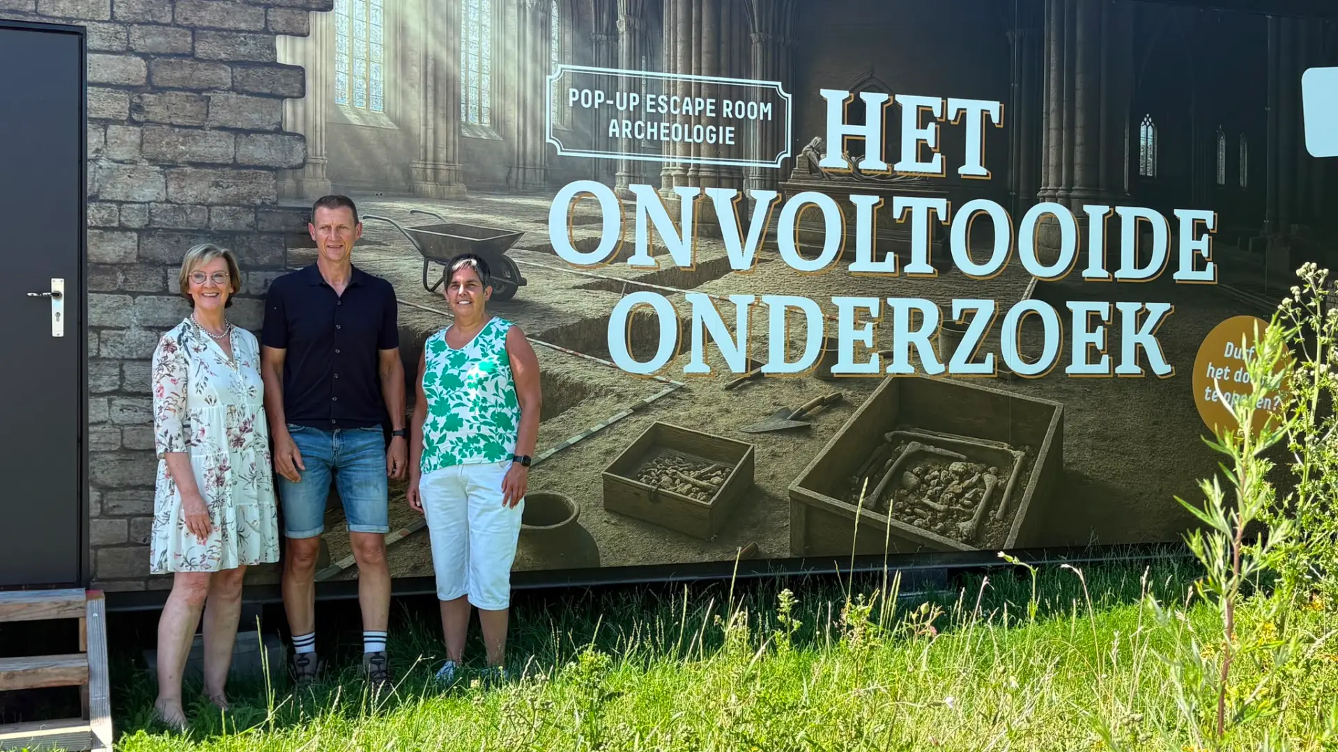 Hoofdafbeelding voor artikel Pop-up escape room opent dit…