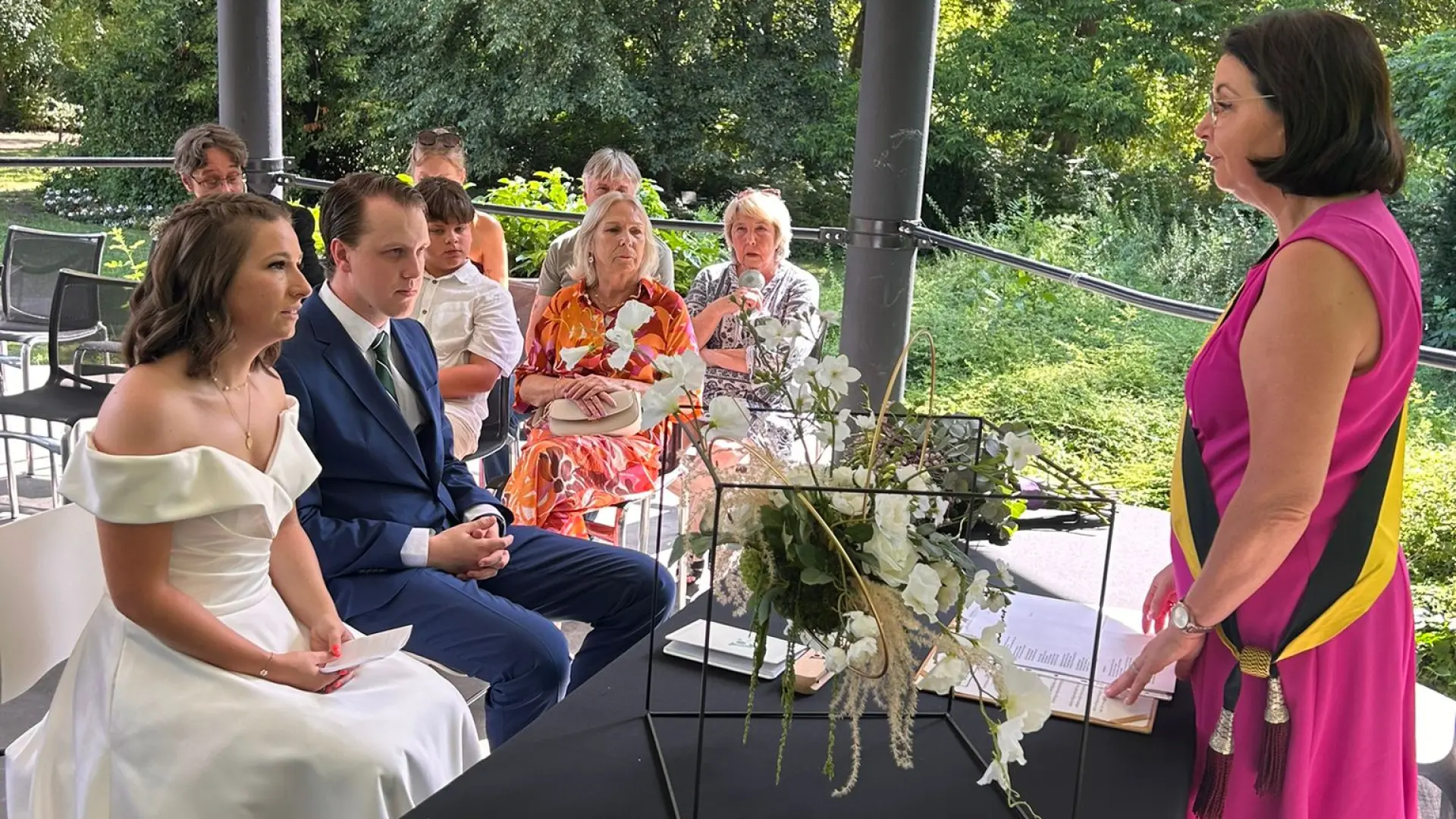 Hoofdafbeelding voor artikel Heel wat koppels treden in…