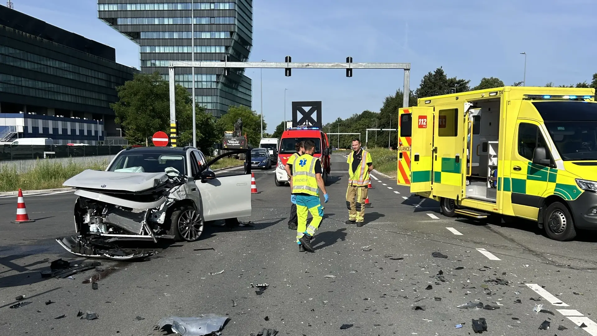 Hoofdafbeelding voor artikel Zware botsing veroorzaakt…