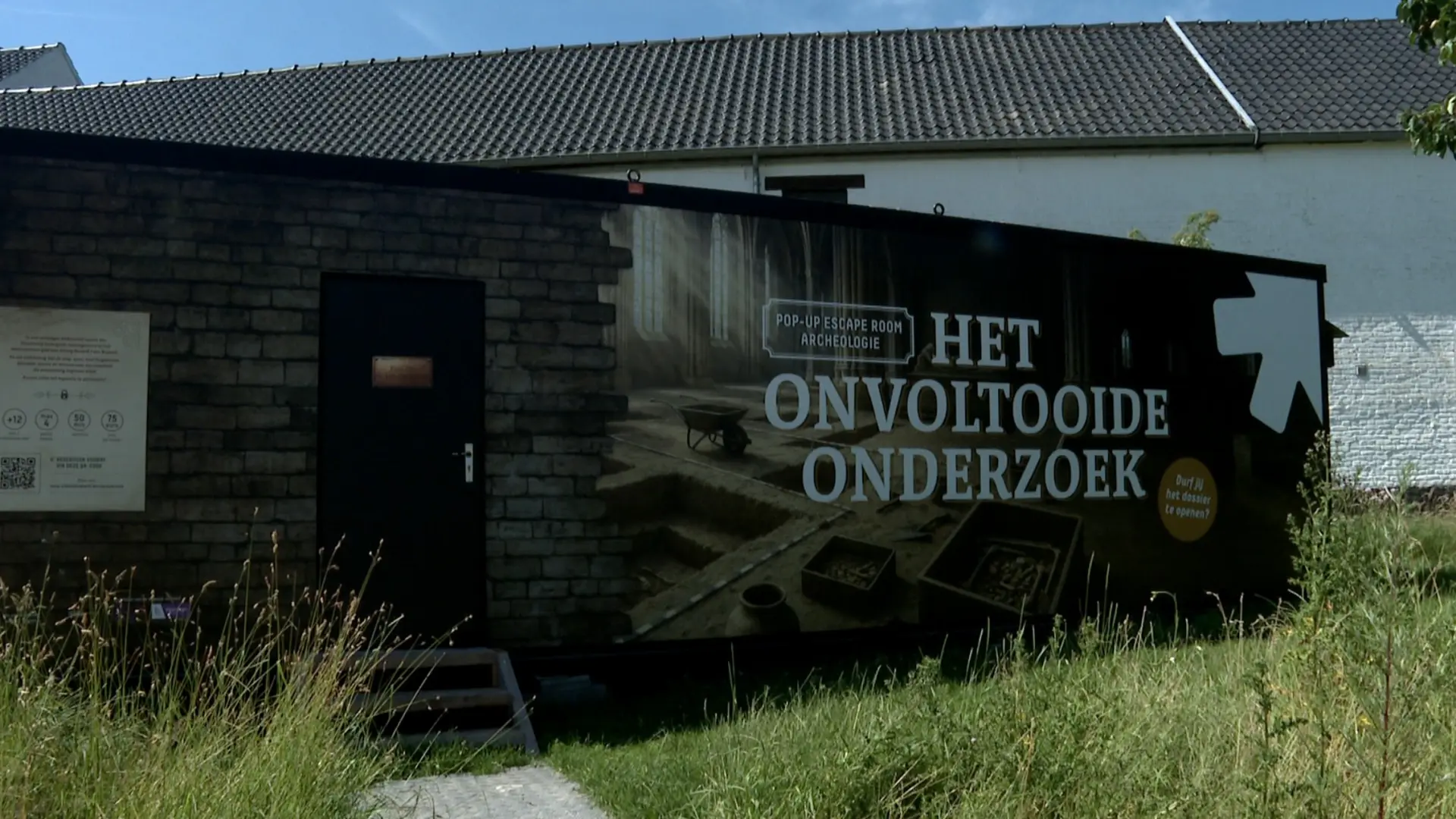 Hoofdafbeelding voor artikel Archeologische escape room…