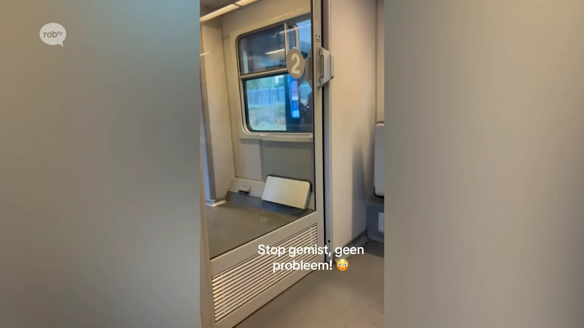 Hoofdafbeelding voor artikel Man springt uit rijdende trein…