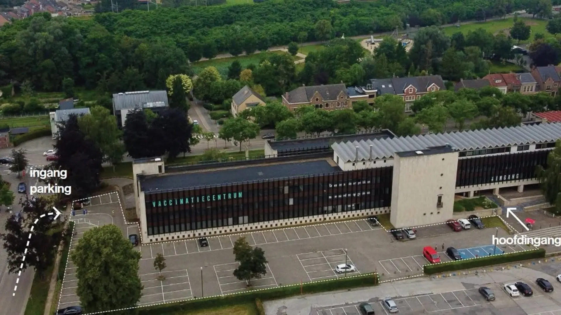 Hoofdafbeelding voor artikel Parking aan voormalig rijksadministratief…