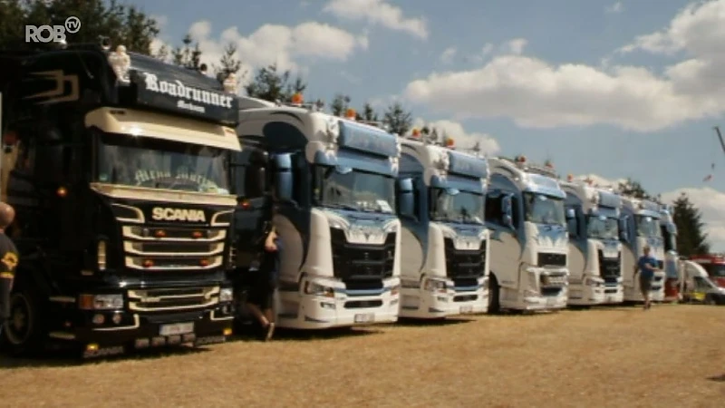 Truckshow met 600 truckers