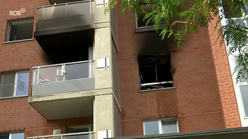 Appartementen onbewoonbaar na uitslaande brand in Leuven
