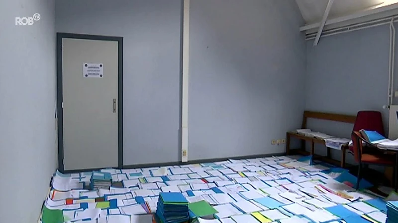 Tientallen dossiers liggen te drogen in Leuvens gerechtsgebouw