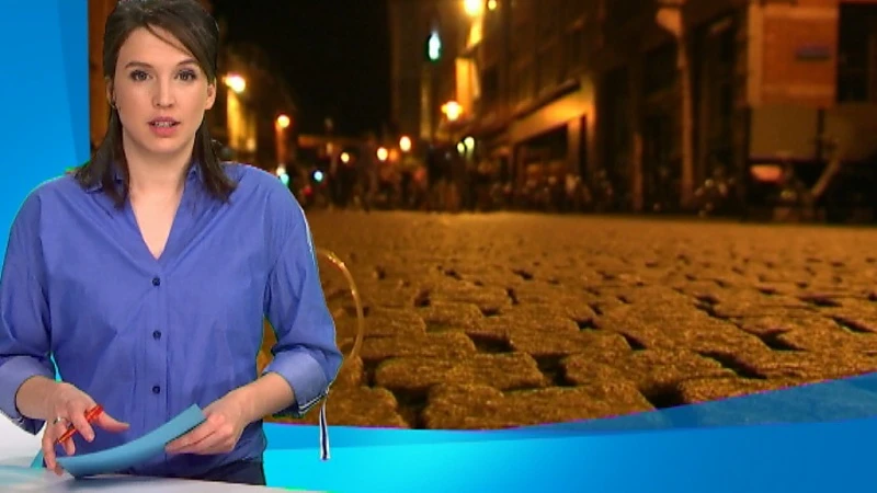 Messenzwaaier schrikt Oude Markt Leuven op