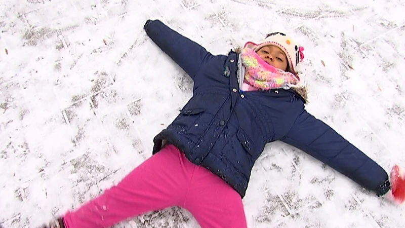 Eerste sneeuw zorgt voor vreugdetaferelen op scholen