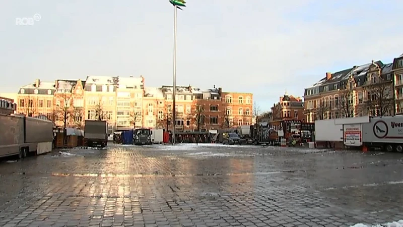 Opvallend weinig marktkramers op vrijdagmarkt in Leuven