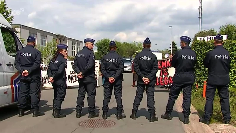 Eerste gesloten asielcentrum voor vrouwen opent in Holsbeek en stoot al meteen op protest