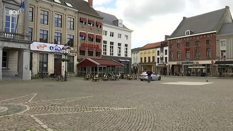 Werken Grote Markt Tienen lopen 4 jaar vertraging op, stad zoekt nieuwe aannemer