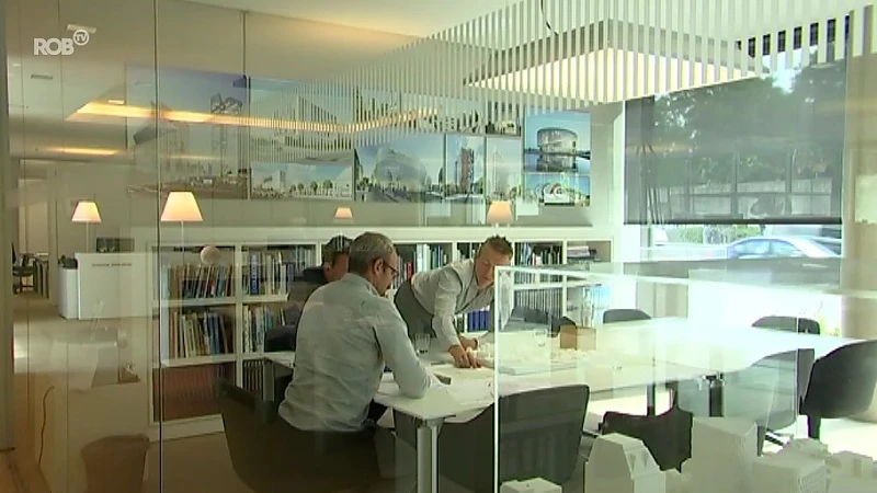 Leuvens architectenbureau experimenteert met boslucht op kantoor