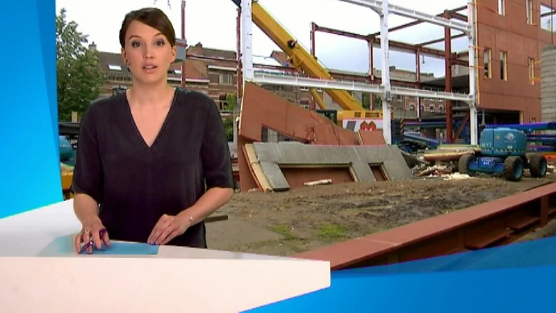 J.P. Minckelersstraat weer open voor verkeer nadat deel van school in aanbouw Stroom instortte