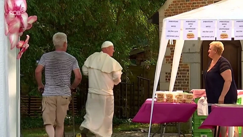 Geen Monnikenmarkt zonder een echte monnik in Geetbets