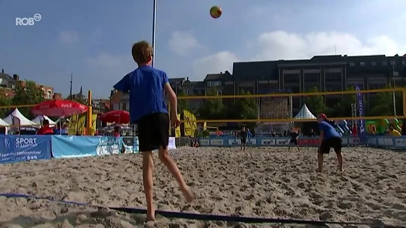 Smashen, duiken, lachen: dit is jeugdtornooi Beachvolley Leuven