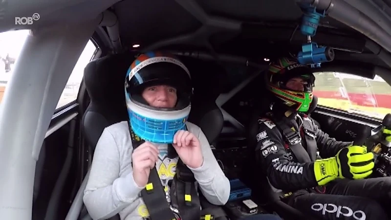 Marieke Vervoort uit Diest maakt droom waar op Circuit van Zolder.