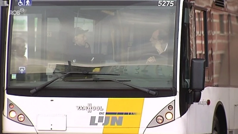 In Leuven rijden vandaag maar 70% van de bussen door staking buschauffeurs van De Lijn