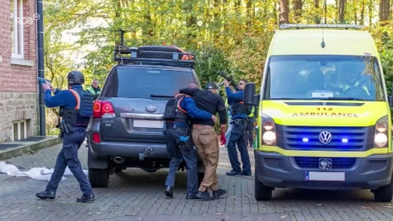 Grote rampoefening op Scheutsite in Kessel-Lo