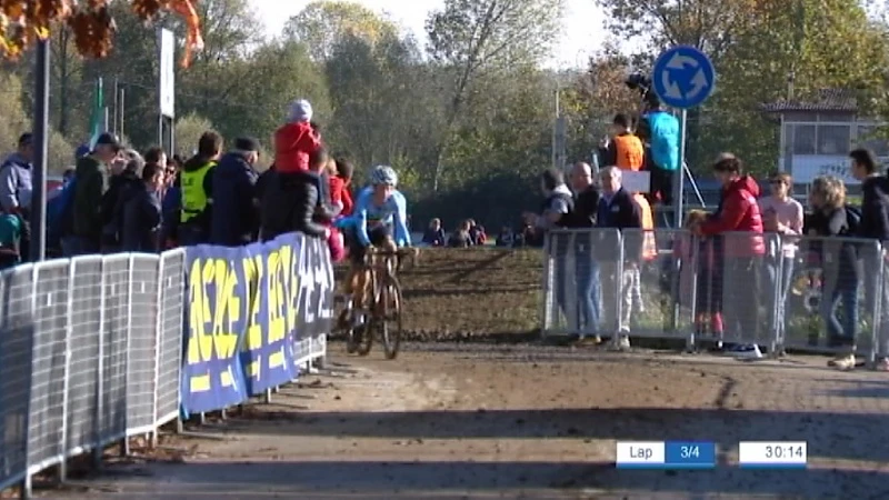 Thibau Nys wint EK veldrijden bij de junioren.