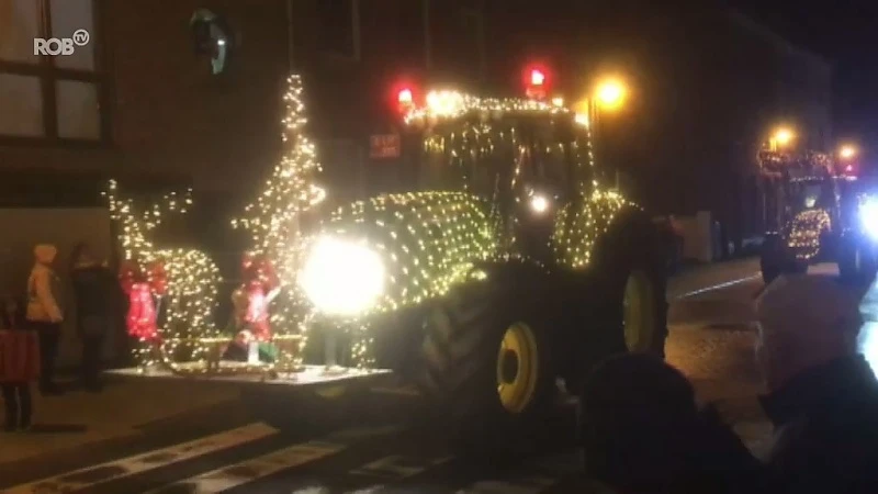 Eerste tractor lichtstoet Kortenberg lokt honderden toeschouwers