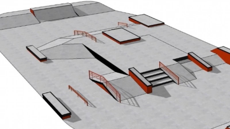 Zo zal het nieuwe skatepark in Diest eruitzien