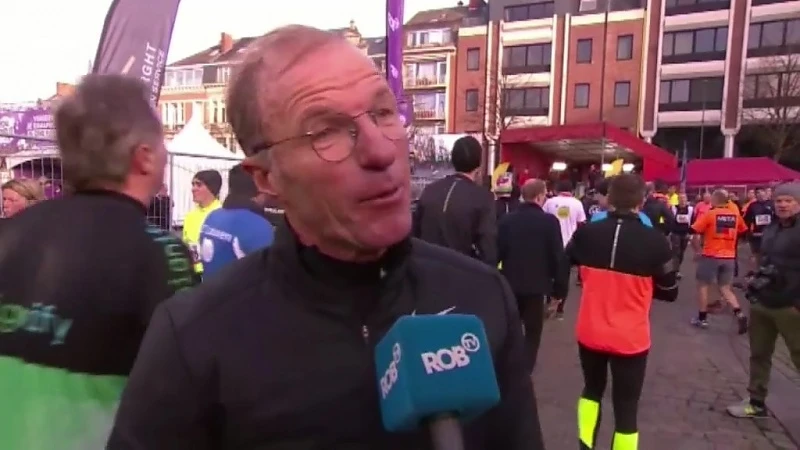 Professor en topdokter Johan Bellemans loopt de 8 kilometer: "Prachtige sfeer"