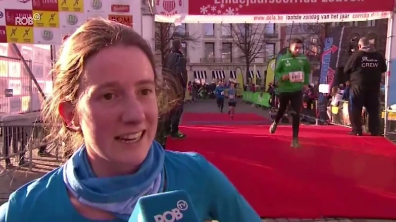 Jolien Boonen uit Herentals wint de 12 kilometer bij de vrouwen