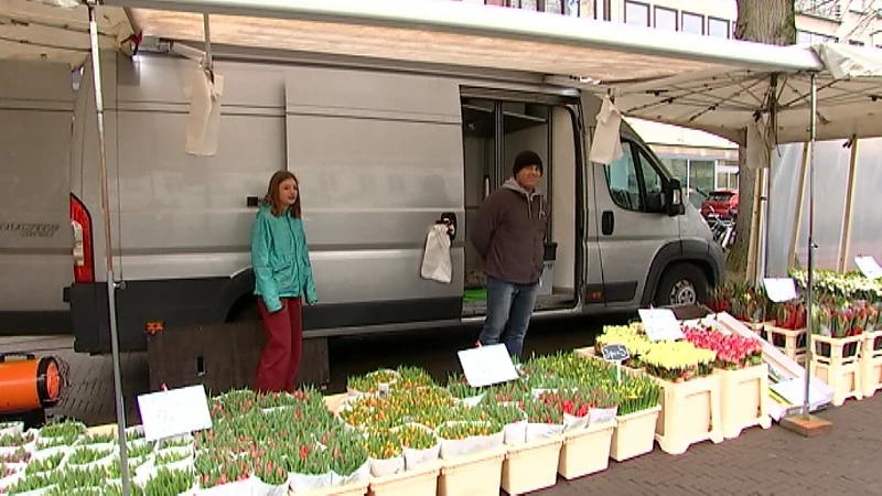 Leerlingen draaien dagje mee tijdens vrijdagmarkt in Leuven