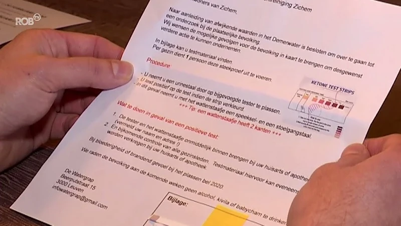 Inwoners Zichem krijgen vreemde brief waarin staat dat ze urinestaal moeten opsturen